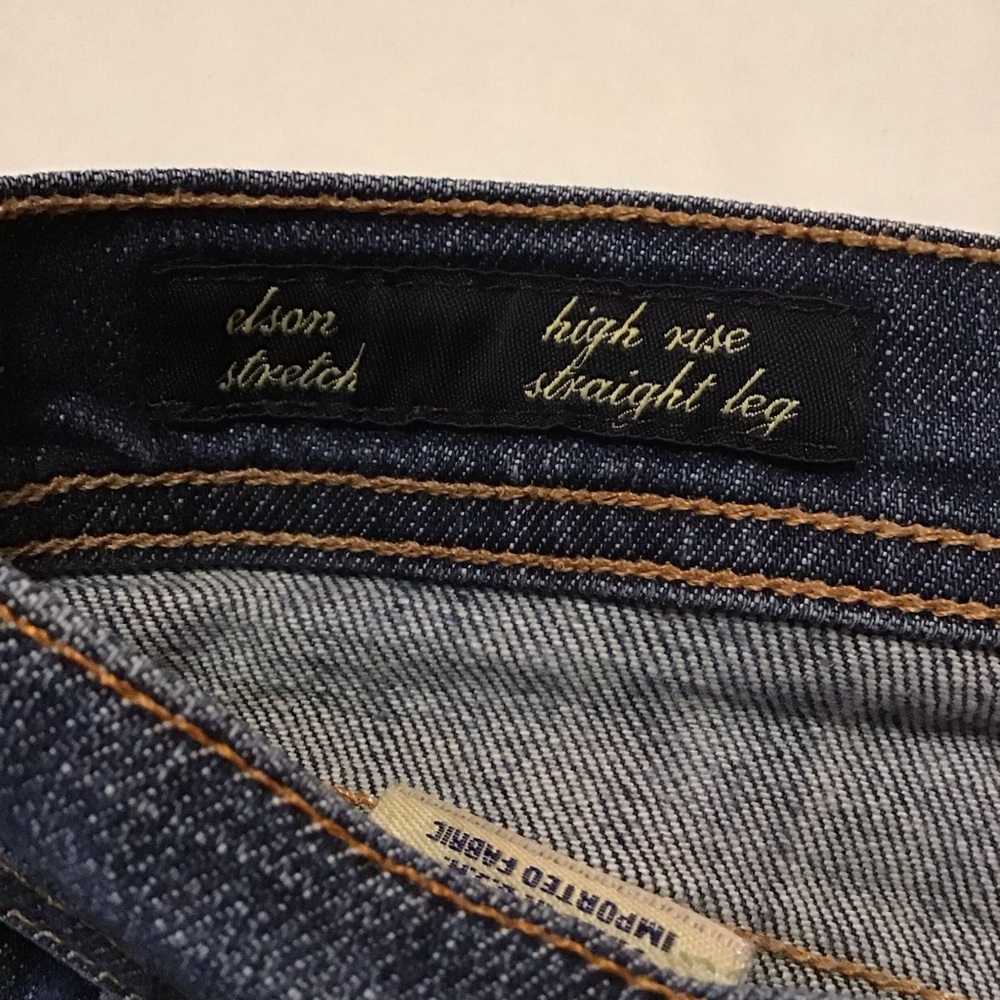 Citizens of Humanity High Rise Elson Stretch Jeans Blue - Picture 9 of 15